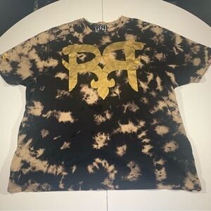 Rock Revival Double R Camo T-Shirt Mens XL Short Sleeve Y2K Hipster Tye Dye